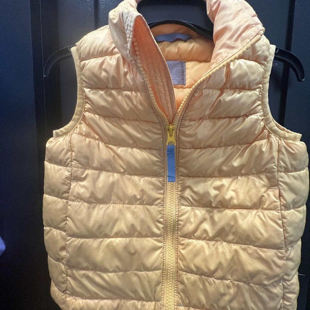 Primary Golden Puffer Vest